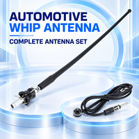 Antenne de voiture AM FM passive flexible à montage par trou avec câble coaxial pour récepteur stéréo automobile