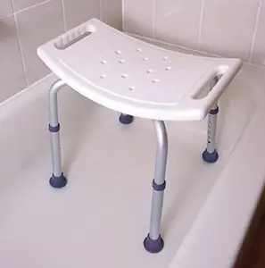 China OEM/ODM Bath And Shower Seat Aluminium Shower Bench Height Adjustable Shower Seat Elderly Bath Chair Seat