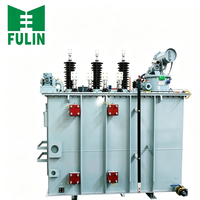 Transformateur triphasé immergé dans l'huile pour réseau électrique, modèle SZ20, 110 kV vers 11 kV, 50 Hz, avec changeur de tension sous charge, refroidissement ONAN, usage industriel