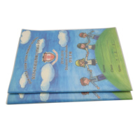 Libro de bolsillo de Color personalizado para niños en edad preescolar, material impreso de plástico protector educativo, tecnología de impresión Offset