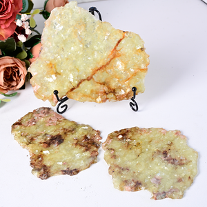 Vente en gros de tranches de phlogopite de style bohème, pierres de guérison en cristal pour la décoration intérieure et les cadeaux - Product Image 4