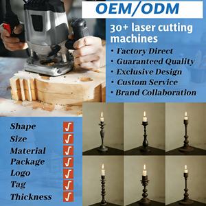 Op maat gemaakte OEM/ODM Europese antieke luxe bruilofts- en decoratieve kaarsenhouder en vintage hoge kandelaar - Product Image 5