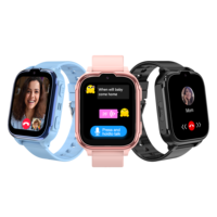 Smartwatch per Bambini DH20S 4G 2026 con Schermo da 1,83 Pollici, Posizionamento LBS+WIFI, Videochiamata, Pulsante SOS e Fotocamera
