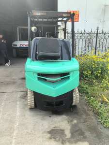 Chariot élévateur d'occasion Mitsubishi FD50 3 tonnes, bon état, prix bas, boîte de vitesses, moteur, composants essentiels en stock - Product Image 3