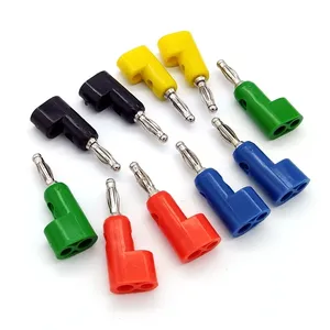 4MM Banana Plug Stackable Audio Speaker Connectors F Amplifier Speaker Binding Post 4mm Banana Jack Plug Screw Connect