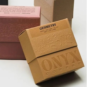 <span class=keywords><strong>Caja</strong></span> <span class=keywords><strong>de</strong></span> Regalo <span class=keywords><strong>de</strong></span> Cartón para Café, Personalizada, con Papel Especial, Estructura <span class=keywords><strong>de</strong></span> Tapa y Base, Papel Repujado y <span class=keywords><strong>Prensado</strong></span>, Impresión - Product Image 3