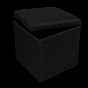 Modern Stool Living Room Furniture <b>Storage</b> Box Fabric Stainless Steel Bamboo Highest Quality Sample Available Stools Counter - Product Image 3