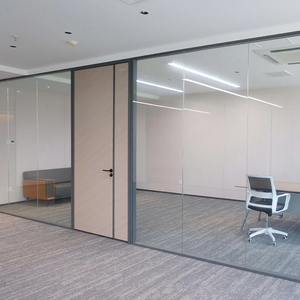 Di động nhà văn phòng Divider phân vùng tường với cửa kính Ngăn phòng cho cải thiện tổ chức - Product Image 5