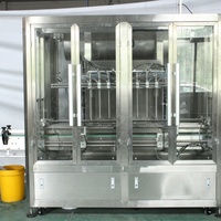 Machine de remplissage automatique de boissons et de produits chimiques pour bouteilles en verre, emballage d'huile et de barils