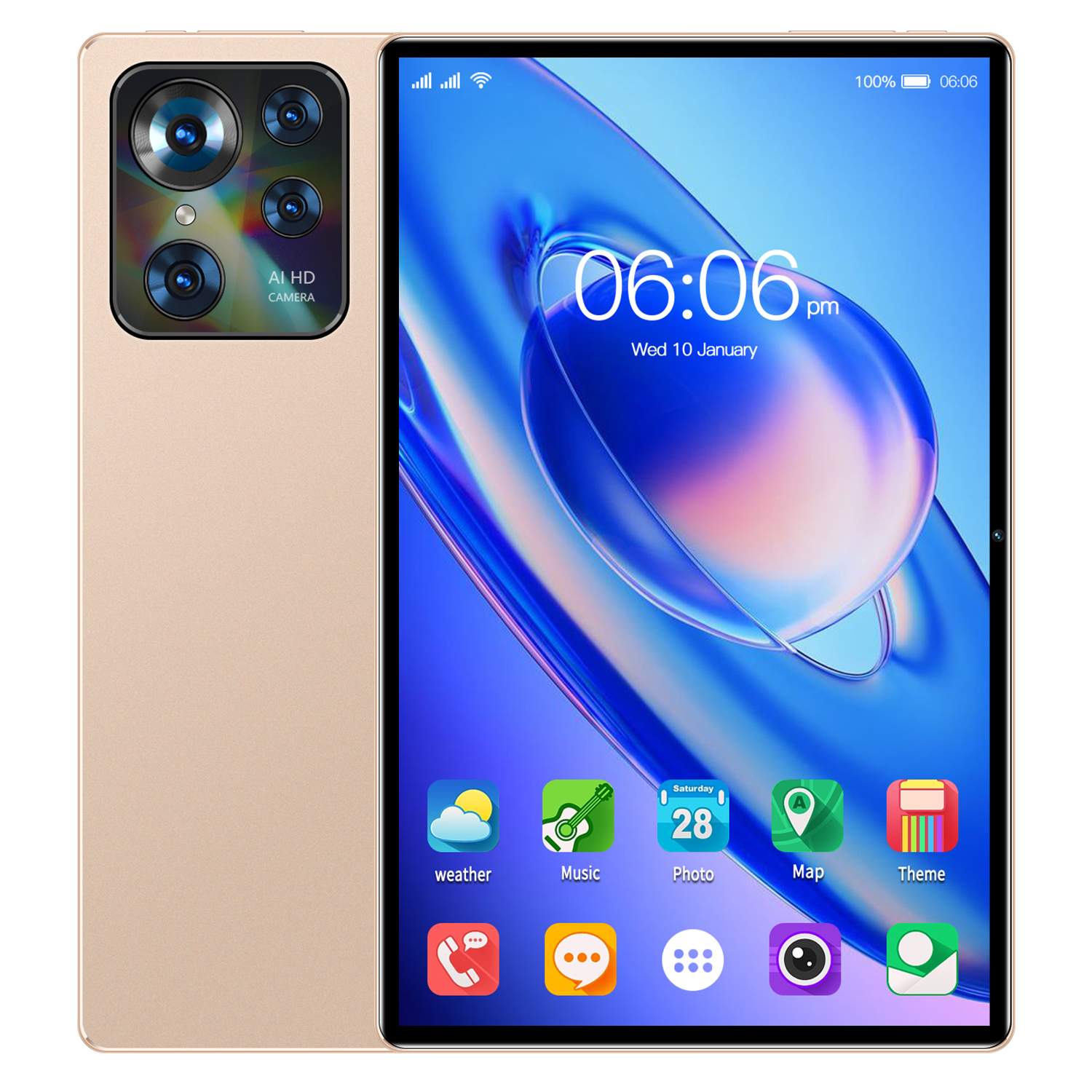 2025年新型 PAD 8 MAX Android 13 8GB RAM 512GB ROM Wi-Fi通話対応