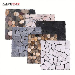 Tapis de sol WPC de protection facile à installer et à nettoyer fabriqué en bois naturel et pratique Vente en gros - Product Image 6