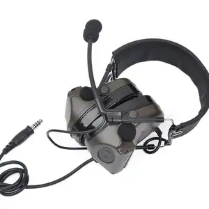 Auriculares tácticos con cancelación de ruido, protección para la oreja, comunicación, Comtac II
