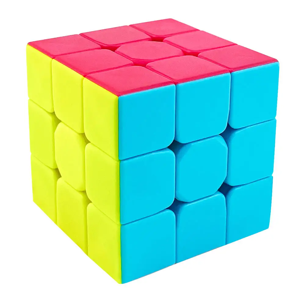 Promotion Magnetic Magic Cube Speed Puzzle Kinder Zappeln Spielzeug 3x3 Professional Cubo Magico Classic Lernspiel zeug