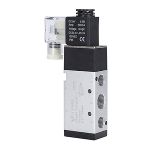 Vanne de commande directionnelle à 5 voies JINLE'S STRATEGY 4V310-10 DC24V, électrovanne pneumatique pour le contrôle de l'air - Product Image 1
