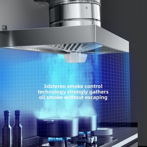 Cappa Aspirante Elettrica da 6 Pollici in Acciaio Inossidabile, Ventilatore di Scarico <span class=keywords><strong>per</strong></span> Cucina Domestica, Ventola di Estrazione <span class=keywords><strong>per</strong></span> Appartamenti, Cappa Antifumo - Product Image 3