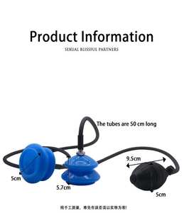 女性吸引プッシーポンプ膣乳首とクリトリスマッサージのための親密な官能的なボディポンプ - Product Image 2