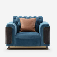 Sofá Esquinero Chesterfield de Dos Plazas de Lujo, Cuero Genuino, Colores Personalizables, Ideal para Apartamentos, Gimnasios, Centros Comerciales, Hospitales y Villas