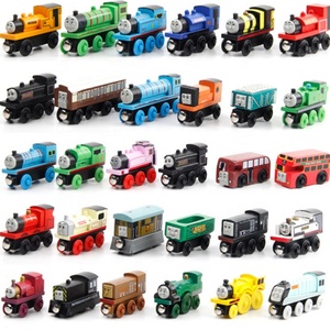 Train en bois CE, wagons, locomotives, ensemble de jouets pour enfants, jouets éducatifs pour bébés, autres jouets, voie ferrée, voiture, camion - Product Image 3