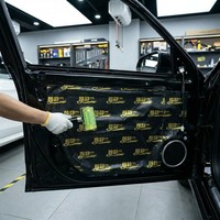 Tapis insonorisant 460x800mm, épaisseur 2,3mm, matériau d'amortissement pour voiture, isolation acoustique pour portière, plancher, capot et coffre