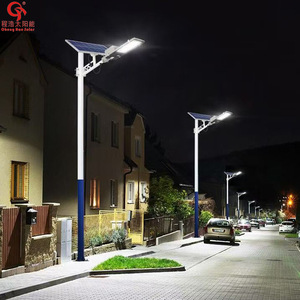 ไฟถนนพลังงานแสงอาทิตย์ 6 เมตร อลูมิเนียมอัลลอยด์ LED พลังงานแสงอาทิตย์ สำหรับภายนอกอาคาร กันน้ำ ใช้สำหรับถนนในเขตเทศบาล - Product Image 3
