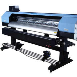 מכונה באורך 5 רגל 1.7 מטר עם ראשי I3200 פורטון פלקס באנר ויניל הדפסת פרסום במהירות מהירה הדפסה באיכות גבוהה - Product Image 1