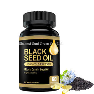 OEM/ODM op maat gemaakte <span class=keywords><strong>capsules</strong></span> met hoogwaardige koudgeperste zwarte komijnzaadolie - Product Image 1