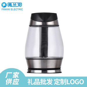 Bouilloire électrique en verre transparent Frank Electric 1,7 L avec contrôle de la température et arrêt automatique pour usage domestique - Product Image 2