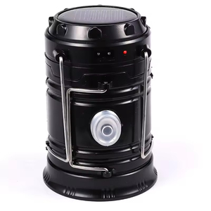 Solar Charging Plastic Outdoor Portable Telescopic USB <b>Rechargeable</b> Solar Folding <b>Led</b> Camping <b>Lantern</b> Light - Product Image 3