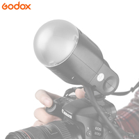 Accessoires diffuseur semi-circulaire Godox AK-R11 pour têtes de flash circulaires Godox V1 AD200 Pro, boule diffuseuse en plastique pour éclairage
