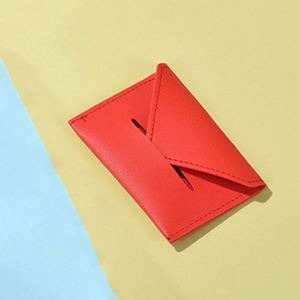 Mini Cartera de Cuero PU Compacta para Tarjetas, Estuche Delgado para Tarjetas de Crédito - Product Image 4