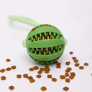 Interactief Outdoor Training Speelgoed 5Cm Katoenen Touwbal Met Eva Rubber Tanden Poetsen Hond Kauwspeelgoed Voor Grote Kleine Honden Katten - Product Image 2