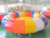 Fou UFO Gonflable Remorquable Sports Nautiques Rotatif Volant Gonflable Disco Bateau