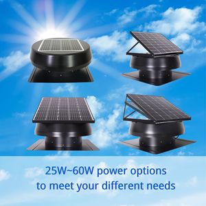 Cao cấp năng lượng mặt trời gác mái Fan cho hiệu quả Roof Mount thông gió mạnh mẽ Quạt thông gió năng lượng mặt trời Powered cho nhà làm mát - Product Image 5