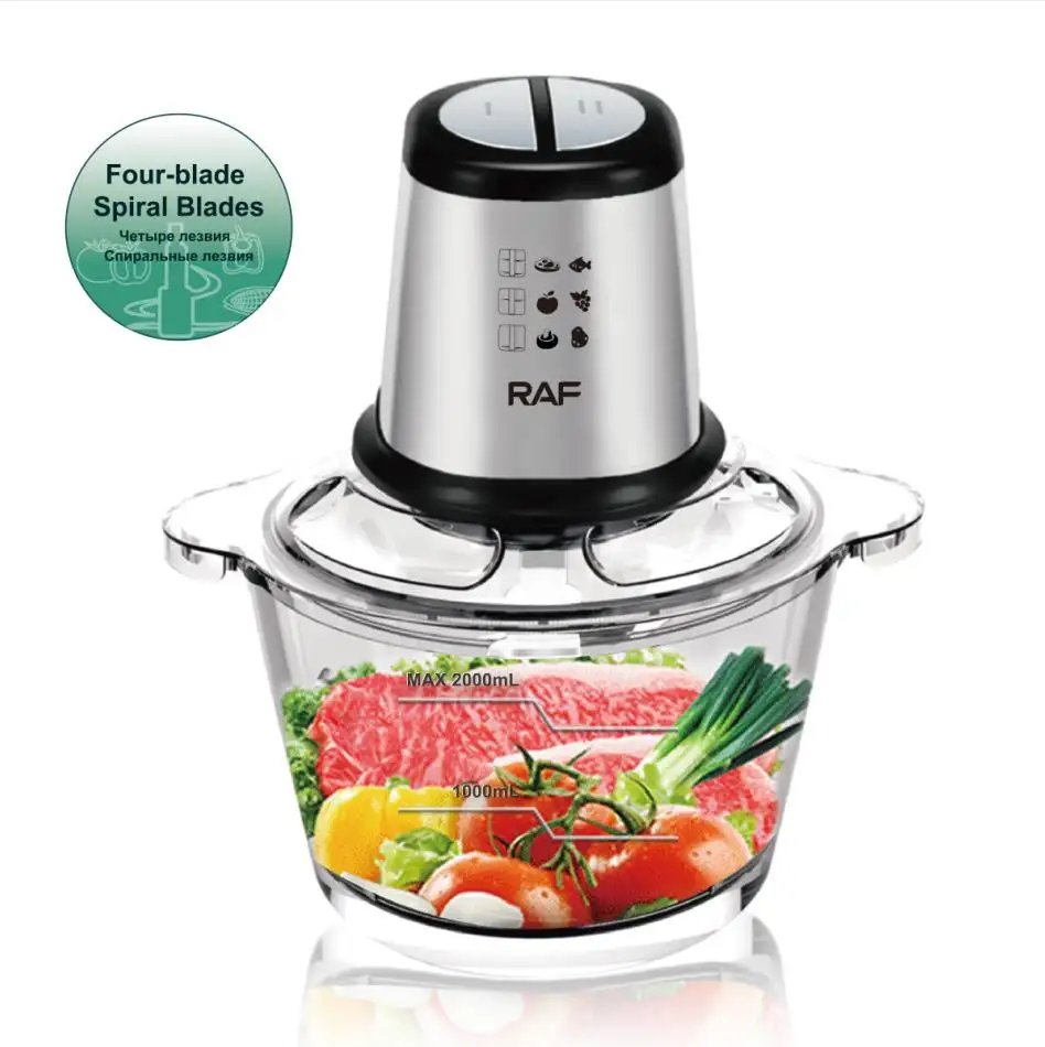 Well Priced Multi Hand Electric Spice Grinder Stainless Steel Baby Food Processor Meat Shredder Yam Pounder Food Chopper
