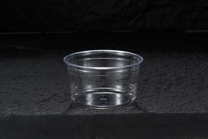 PLA 117mm 8oz Bát salad 280ml tầm cỡ takeout hộp đựng thức ăn để đi đặt hàng Vòng súp cốc đưa ra nhựa Deli <span class=keywords><strong>container</strong></span> - Product Image 4