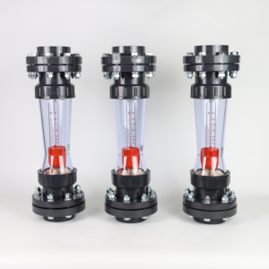 Chi phí hiệu quả bền OEM nhựa lưu lượng kế rotameter PVC/PSU 100 độ biến khu vực đo lưu lượng +/-4% Độ chính xác DN15-300 chất lỏng - Product Image 3