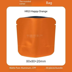 Sacs refermables en aluminium de forme carrée MOMI <span class=keywords><strong>CBR</strong></span> Mini, sacs en mylar avec fermeture éclair pour le stockage des aliments - Prêts à être expédiés - Product Image 3