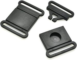 Hebillas de plástico de liberación rápida para correas o cinturones, en paquetes de varios tamaños - Product Image 4