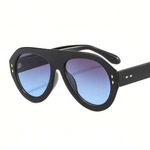 Gafas de Sol de Piloto con Logotipo Personalizado, Estilo Vintage 2026, Montura Grande para Hombre, Protección UV400, Gafas de Sol Extra Grandes para Mujer - Product Image 3