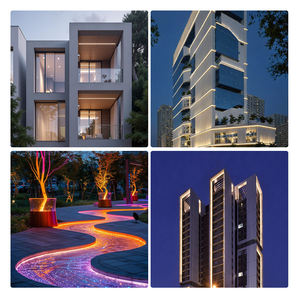 Tira de LED COB de Venta Caliente en el Mercado Estadounidense - 296LED/M AC110V/220V 2800K-6500K >80RA >80LM/W IP65 Sin Puntos Oscuros Iluminación Lineal Uniforme - Product Image 4