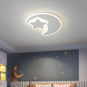 Plafonnier LED moderne en fer et acrylique à télécommande pour <span class=keywords><strong>chambre</strong></span> d'enfant - Product Image 3