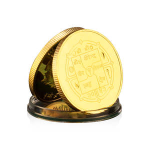 Badak Nepalese unicorn Souvenir koin Sepuh emas koleksi basso-relievo non-mata uang koin peringatan - Product Image 2