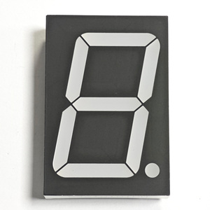 1.2 inch duy nhất chữ số 7 đoạn dẫn hiển thị siêu đỏ chung anode cho cửa hàng bán lẻ trong nhà sử dụng SDK OEM nhựa - Product Image 6