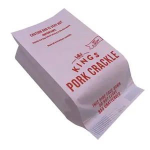 Borsa per popcorn a microonde personalizzata di vendita calda in fabbrica con sacchetti di Popcorn in carta biodegradabile sigillabili con pellicola riflettente