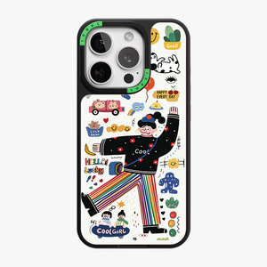 Explosions transfrontalières changement plaque arrière PC étui de téléphone portable aspiration magnétique Applicable pour Apple 15Pro nouveau étui de téléphone portable - Product Image 2