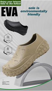 EVA Unisex Anti-Slip Waterproof Oil-proof <strong>Kitchen</strong> Work Chef <strong>Clogs</strong> for Chef Master Hotel Restaurant - Product Image 5