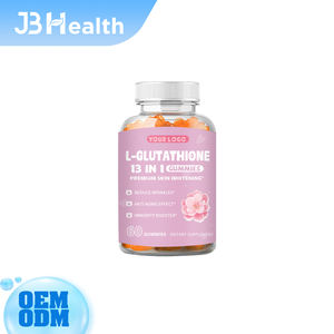 Permen Kunyah <span class=keywords><strong>L</strong></span>-<span class=keywords><strong>glutathione</strong></span> 13 in 1 Label Kustom OEM untuk Kulit Bercahaya, Pemutih, Vitamin C, Biotin, dan Kolagen - Product Image 1