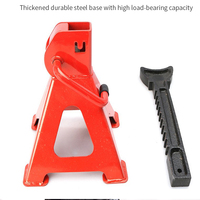 Portable 2 tonnes 3 tonnes 6 tonnes grande voiture rouge automobile moto Auto camion debout Jack Jack Stands