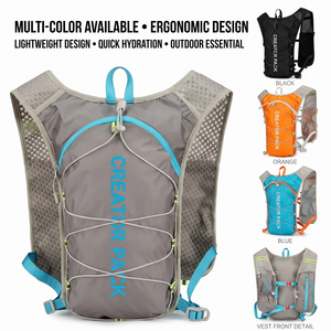 Gilet d'hydratation en maille respirante ultra-léger pour la course à pied en trail, la randonnée et le cyclisme, Fabricant professionnel direct, haute performance - Product Image 2