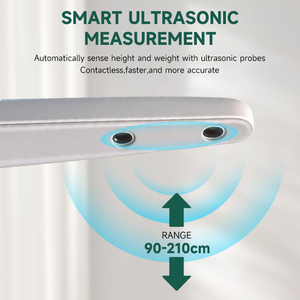 Báscula Digital Plegable para Farmacias Comerciales, Medición <span class=keywords><strong>de</strong></span> Altura y Peso, Medición <span class=keywords><strong>de</strong></span> Altura Ultrasónica, IMC, Altura y Peso - Product Image 6